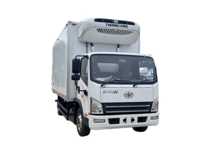 FAW 4x2 5-8 ton refrigerated truck 